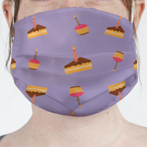 Custom Happy Birthday Face Mask Cover