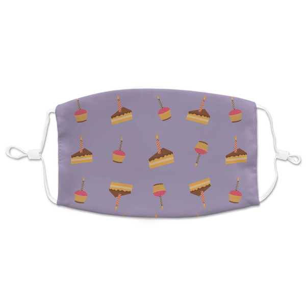 Custom Happy Birthday Adult Cloth Face Mask - XLarge