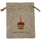 Happy Birthday Burlap Gift Bag (Personalized)