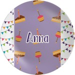 Happy Birthday Melamine Plate (Personalized)
