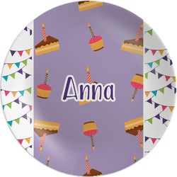 Happy Birthday Melamine Plate (Personalized)