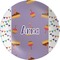 Happy Birthday Melamine Plate (Personalized)