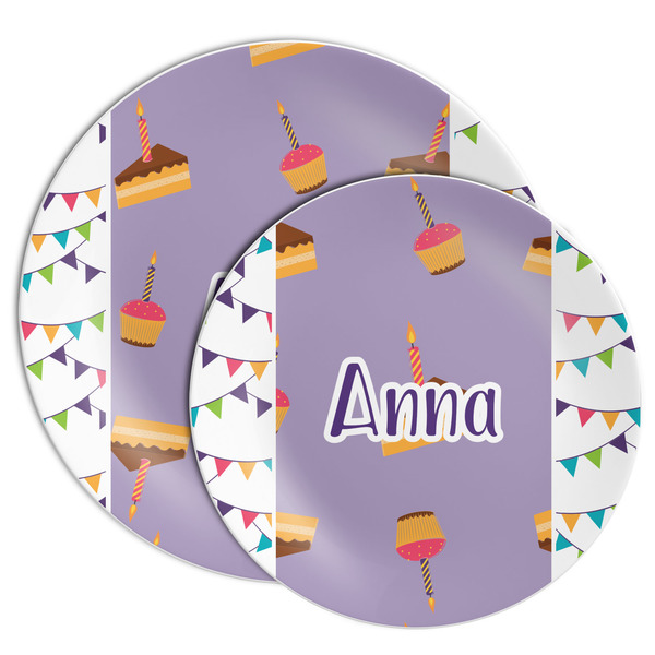 Happy Birthday Melamine Plates - PARENT/MAIN