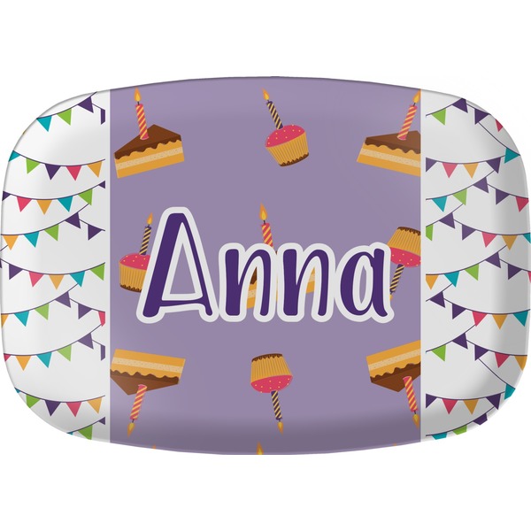 Custom Happy Birthday Melamine Platter (Personalized)