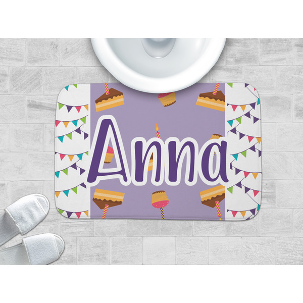 Happy Birthday Memory Foam Bath Mat - LIFESTYLE 34x21
