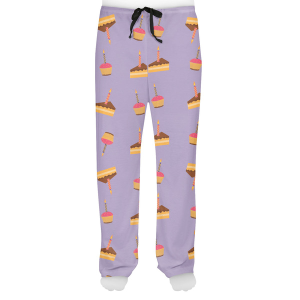 Happy Birthday Men's Pjs Front - on model