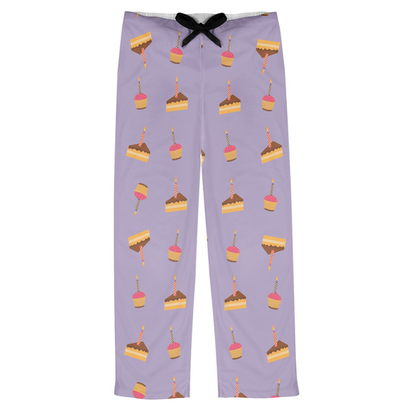 Custom Happy Birthday Mens Pajama Pants - L
