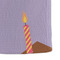 Happy Birthday Microfiber Dish Towel - DETAIL