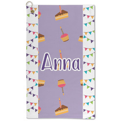 Happy Birthday Microfiber Golf Towel (Personalized)