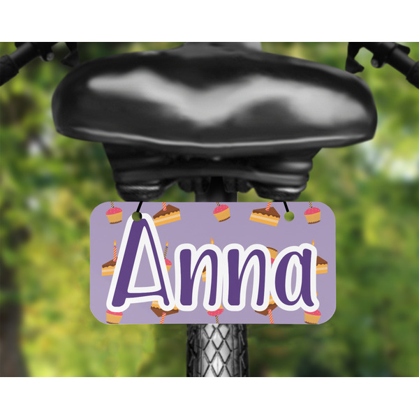 Happy Birthday Mini License Plate on Bicycle - LIFESTYLE Two holes