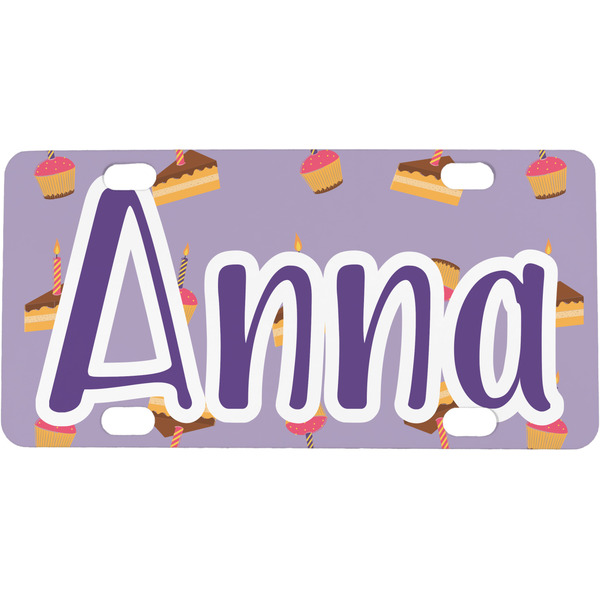 Custom Happy Birthday Mini/Bicycle License Plate (Personalized)