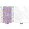 Happy Birthday Minky Blanket - 50"x60" - Single Sided - Front & Back