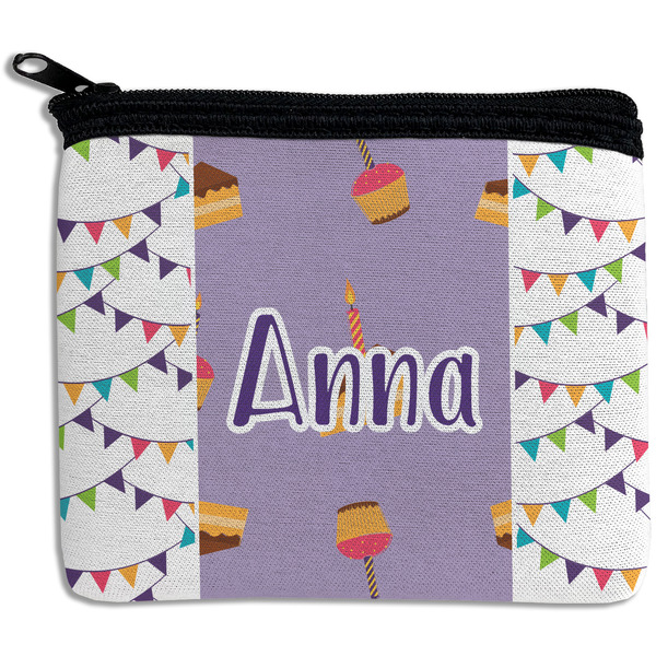 Custom Happy Birthday Rectangular Coin Purse (Personalized)