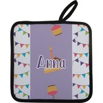 Happy Birthday Pot Holder w/ Name or Text