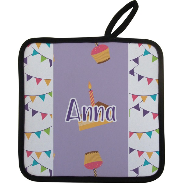 Happy Birthday Neoprene Pot Holder
