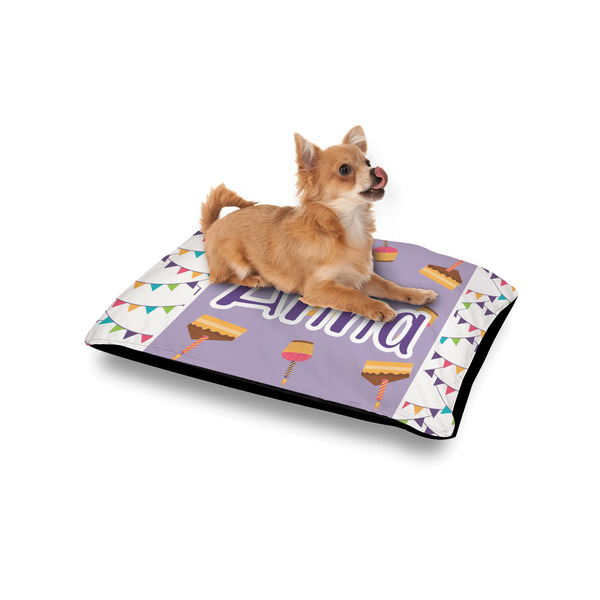 Happy Birthday Outdoor Dog Beds - Small - IN CONTEXT