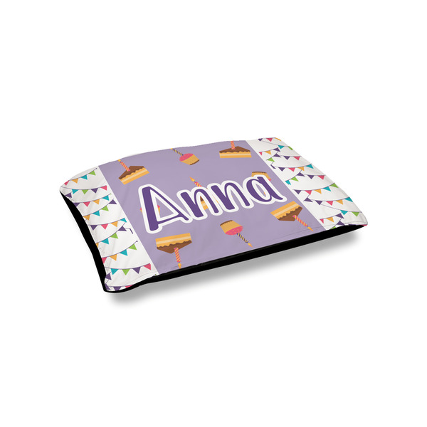 Custom Happy Birthday Outdoor Dog Bed - Small (Personalized)