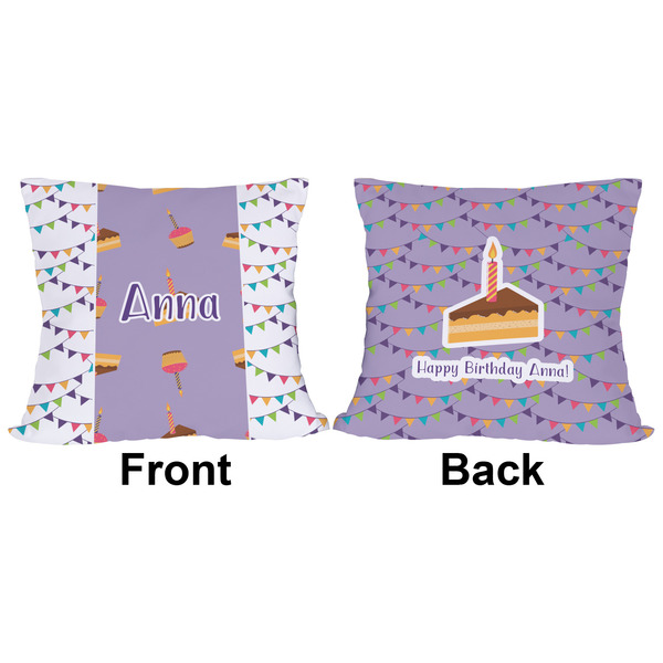 Happy Birthday Outdoor Pillow - 16x16