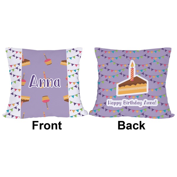 Happy Birthday Outdoor Pillow - 20x20