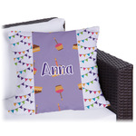 Happy Birthday Outdoor Pillow (Personalized)