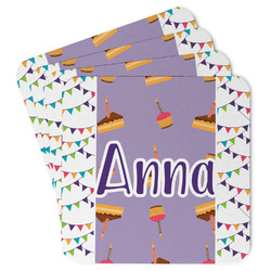 Happy Birthday Paper Coasters (Personalized)
