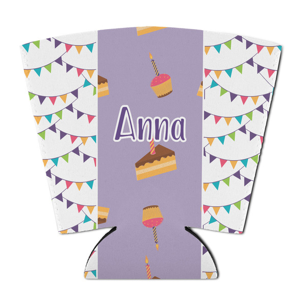 Custom Happy Birthday Party Cup Sleeve - with Bottom (Personalized)