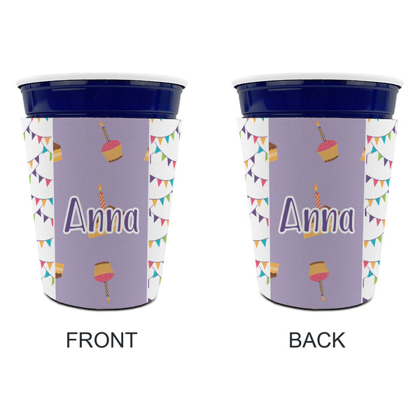 Happy Birthday Party Cup Sleeves - without bottom - Approval