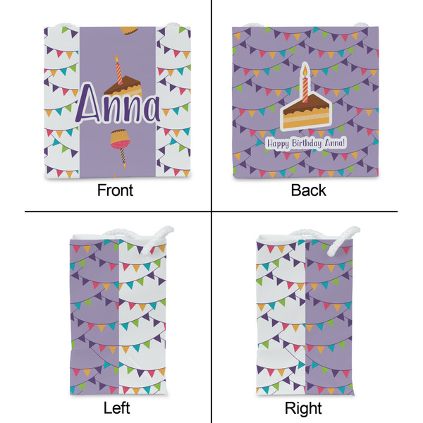 Happy Birthday Party Favor Gift Bag - Matte - Approval