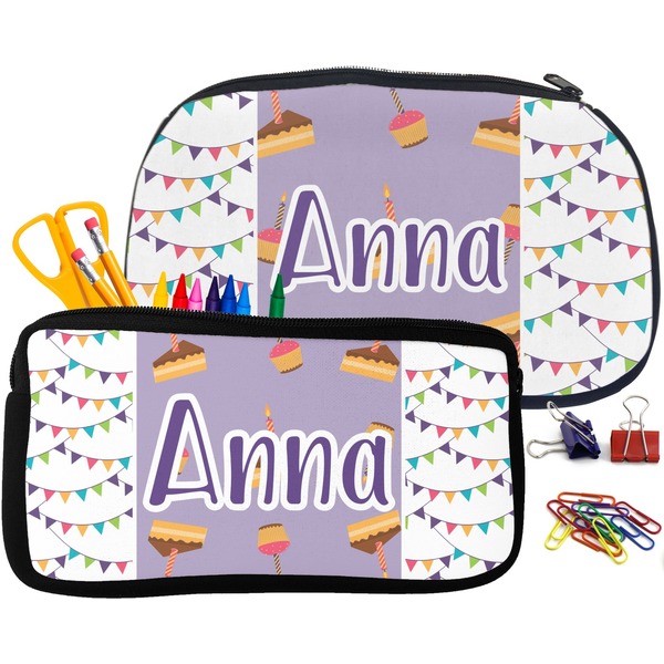 Happy Birthday Pencil / School Supplies Bags Small and Medium