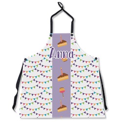 Happy Birthday Apron Without Pockets w/ Name or Text
