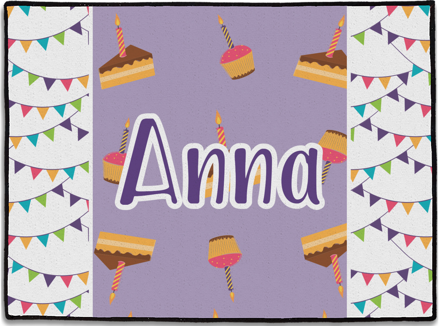 Custom Happy Birthday Door Mat (Personalized) | YouCustomizeIt