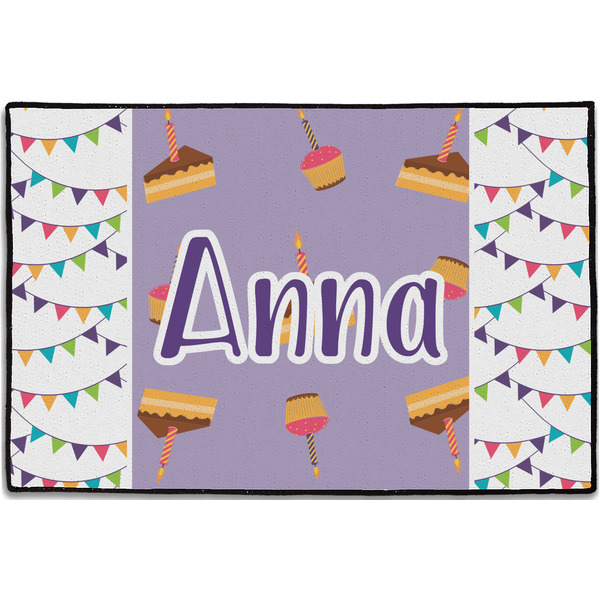 Happy Birthday Personalized Door Mat - 36x24 (APPROVAL)