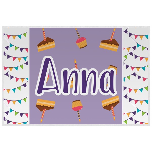 Custom Happy Birthday Laminated Placemat w/ Name or Text