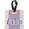 Happy Birthday Personalized Square Luggage Tag