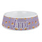 Happy Birthday Plastic Dog Bowl - Large (Personalized)
