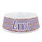 Happy Birthday Plastic Dog Bowl (Personalized)