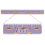 Happy Birthday Plastic Ruler - 12" (Personalized)