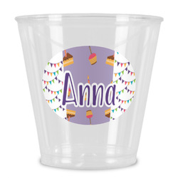 Happy Birthday Plastic Shot Glass (Personalized)