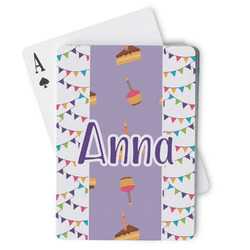 Happy Birthday Playing Cards (Personalized)