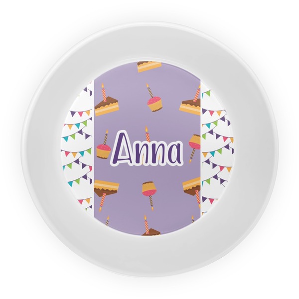 Happy Birthday Melamine Bowl - Center