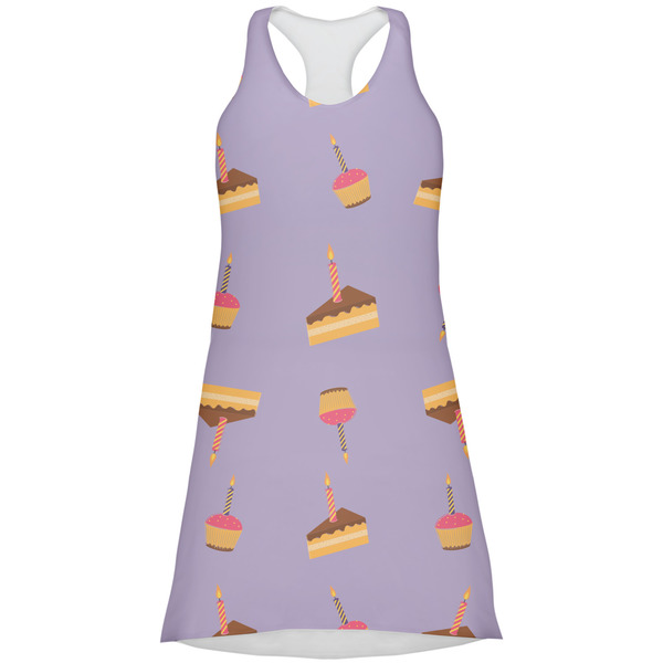 Custom Happy Birthday Racerback Dress - Small
