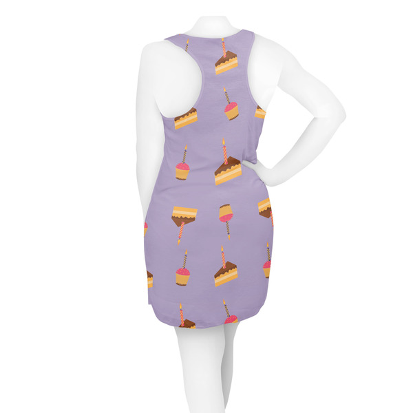 Happy Birthday Racerback Dress - On Model - Back