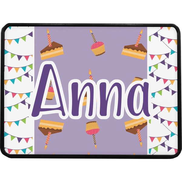 Happy Birthday Rectangular Car Hitch Cover w/ FRP Insert