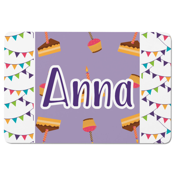 Happy Birthday Rectangular Fridge Magnet - FRONT