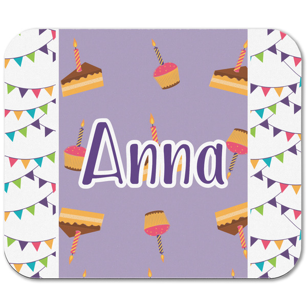 Happy Birthday Rectangular Mouse Pad - APPROVAL