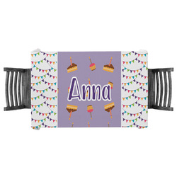 Happy Birthday Tablecloth - 58"x58" (Personalized)