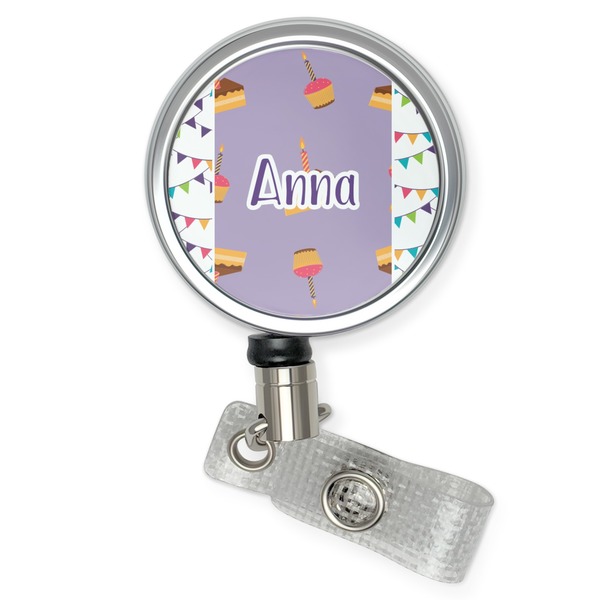 Custom Happy Birthday Retractable Badge Reel (Personalized)