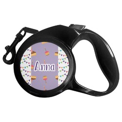 Happy Birthday Retractable Dog Leash - Large (Personalized)