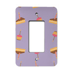 Happy Birthday Rocker Style Light Switch Cover - Single Switch
