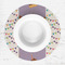 Happy Birthday Round Linen Placemats - LIFESTYLE (single)